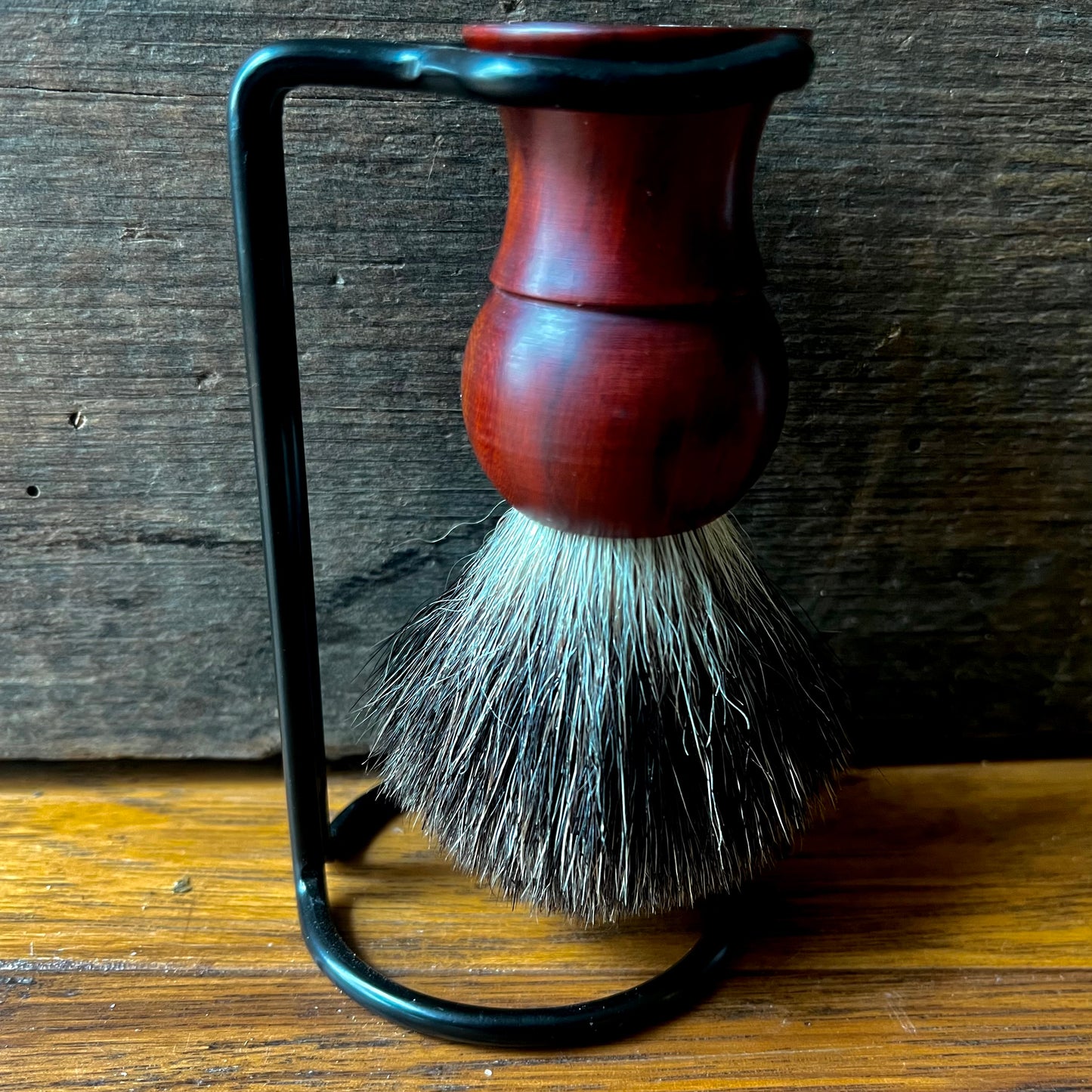 Authentic Shaving Brush and Stand