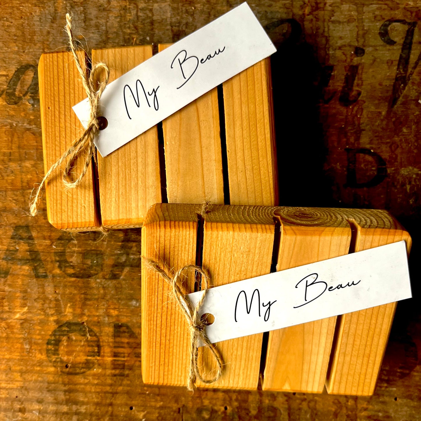 Handmade Cedar Soap Deck