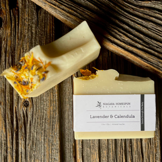 Lavender and Calendula Soap Bar