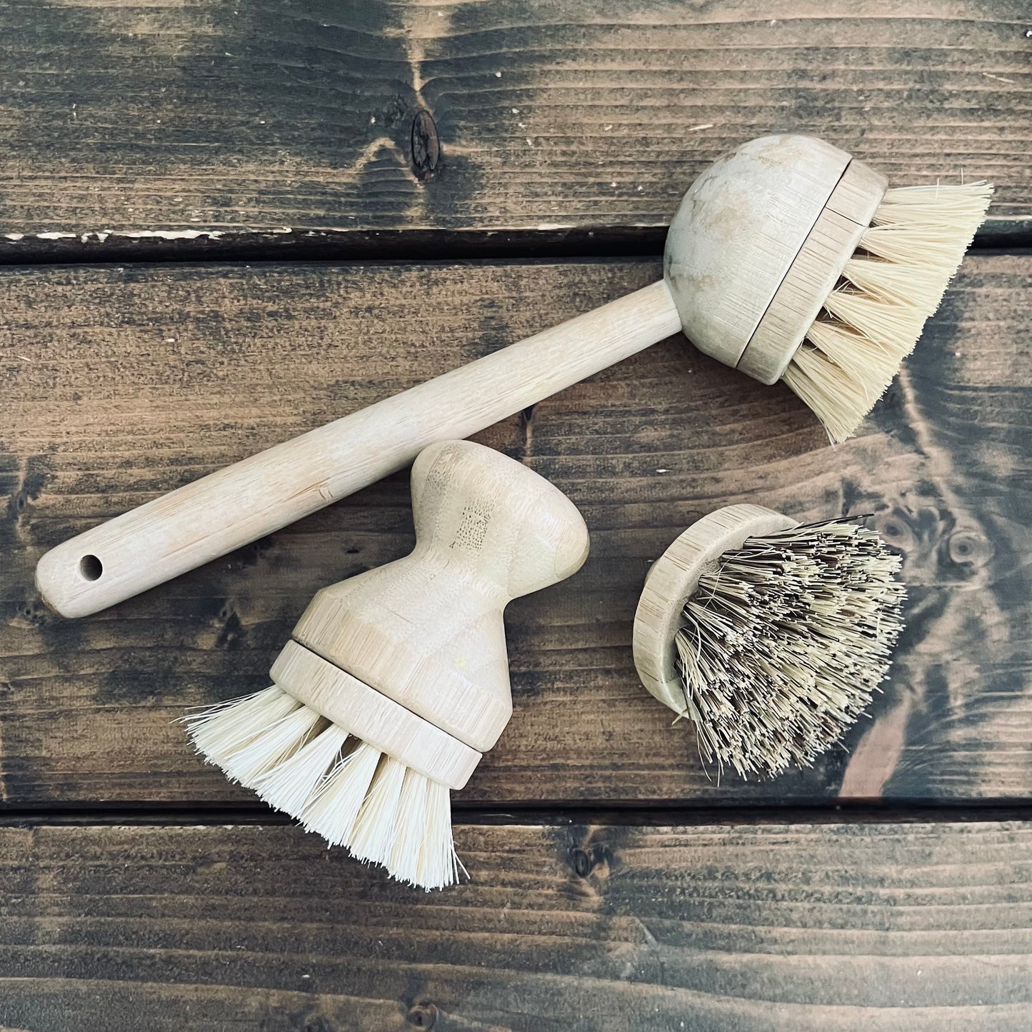 Bamboo Dish Brushes