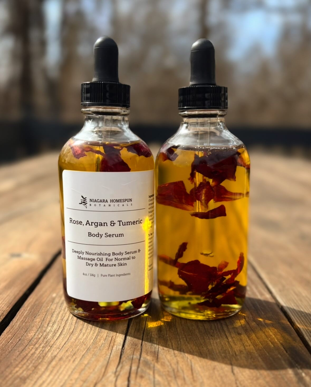 Rose, Argan & Tumeric
Body Serum