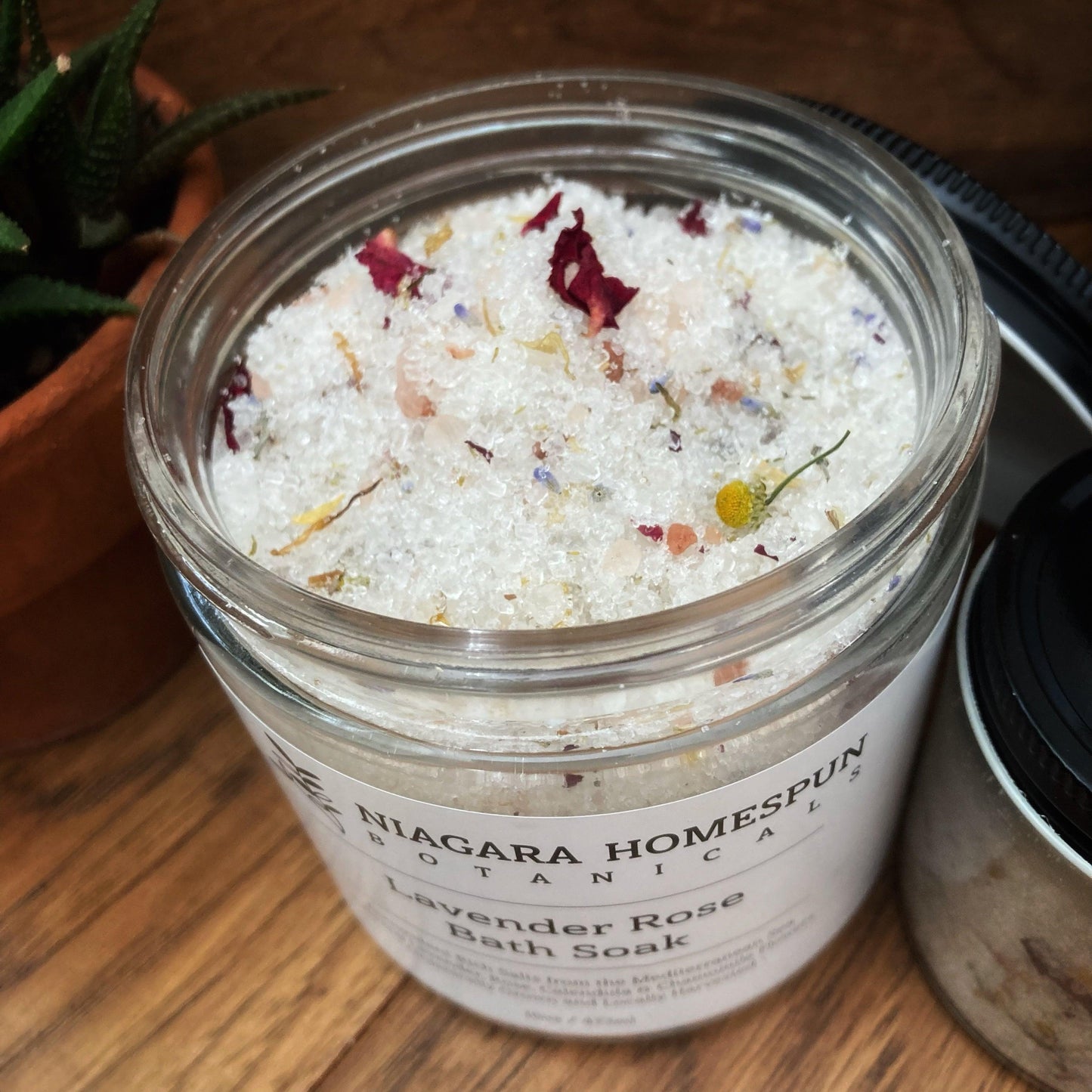 Lavender and Rose Bath Soak - Niagara Homespun Botanicals