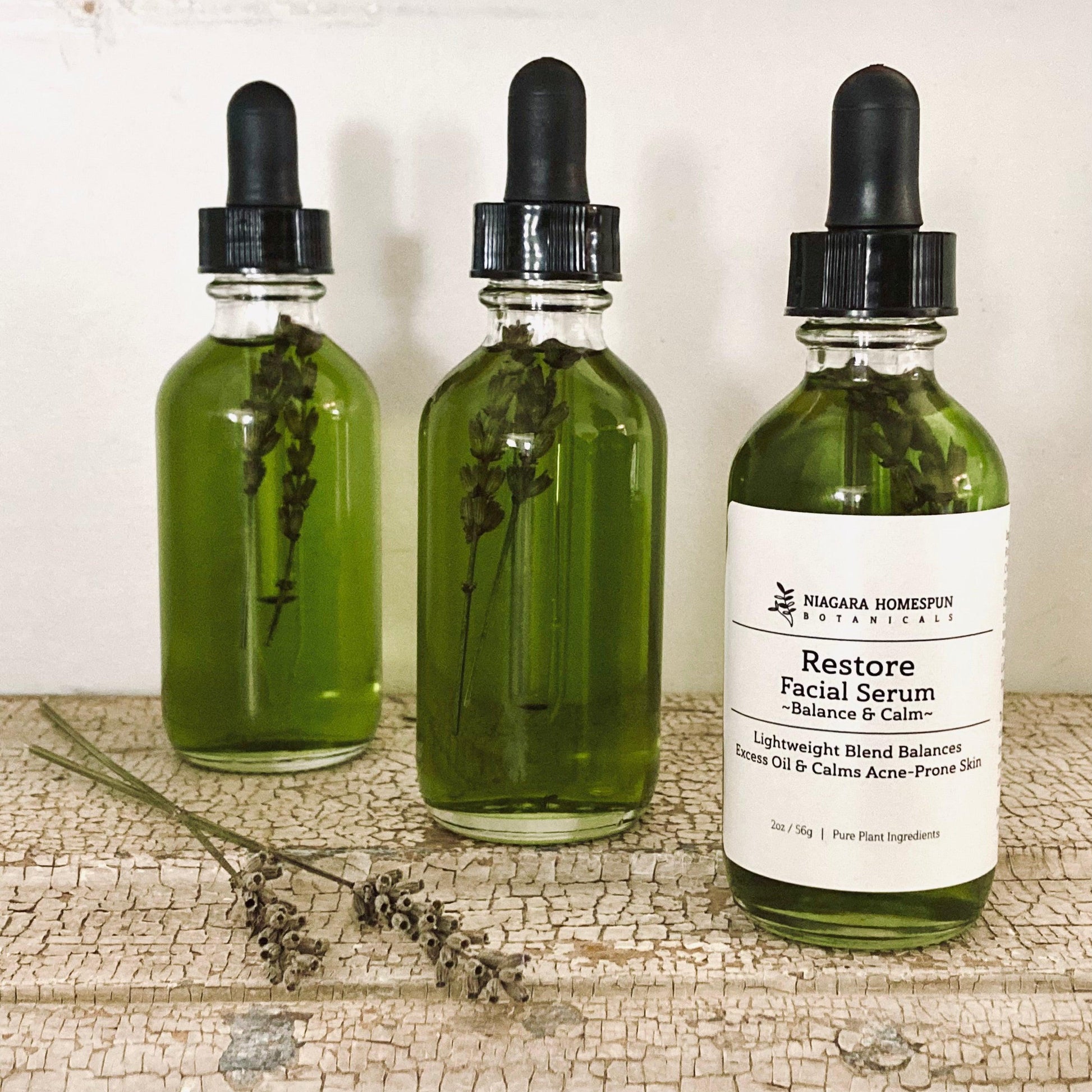 Restore Facial Serum - Niagara Homespun Botanicals
