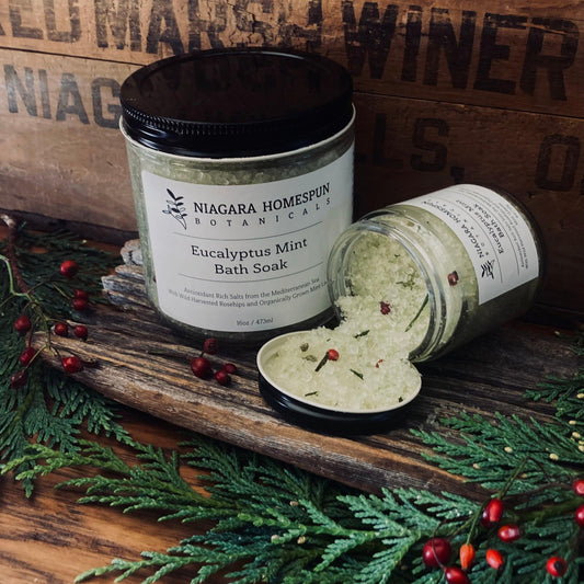 Eucalyptus Mint Bath Soak - Niagara Homespun Botanicals