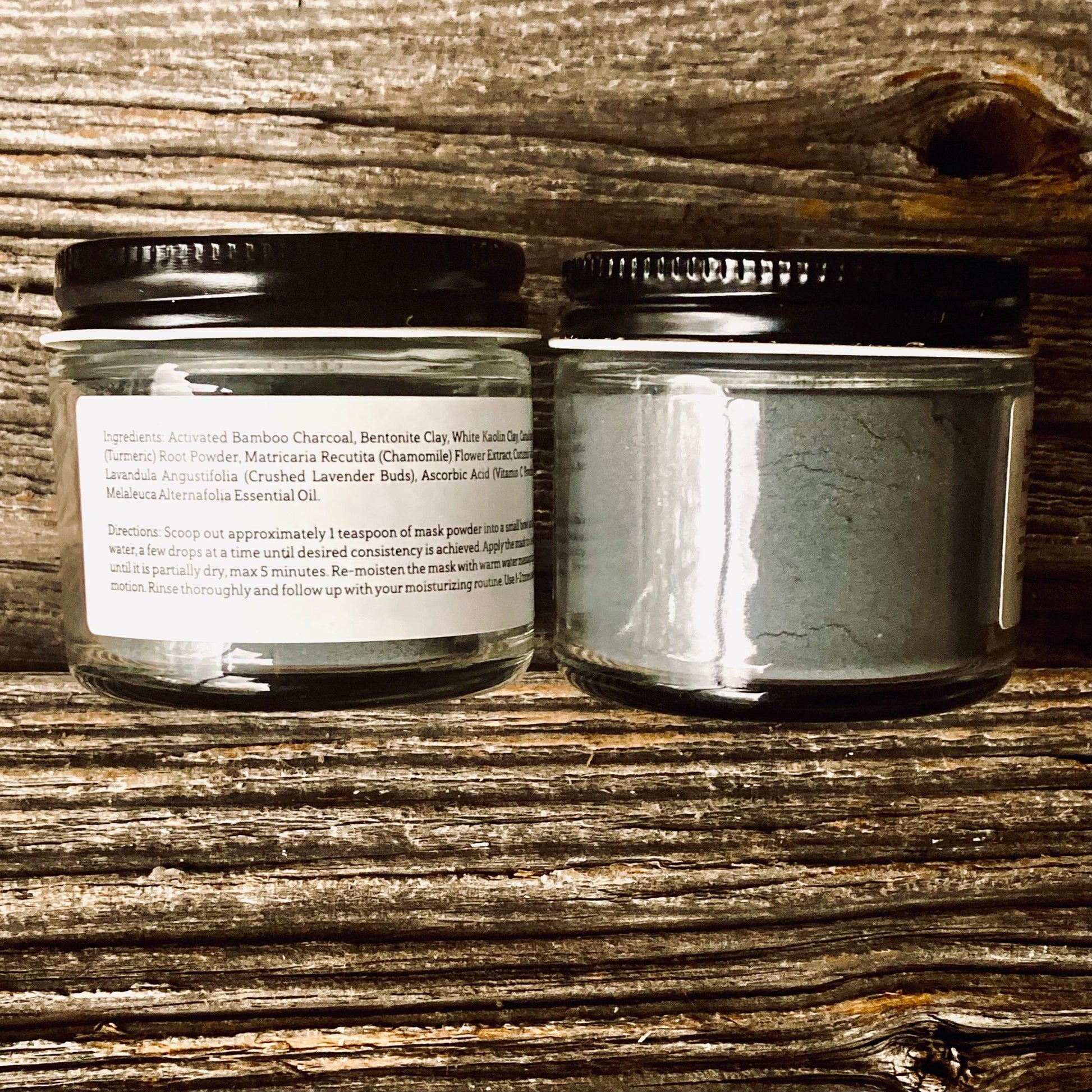 Charcoal and Turmeric Facial Mask - Niagara Homespun Botanicals