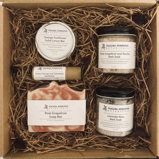 Mini Bath Soak Gift Set - Niagara Homespun Botanicals