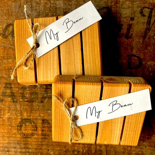 Handmade Cedar Soap Deck