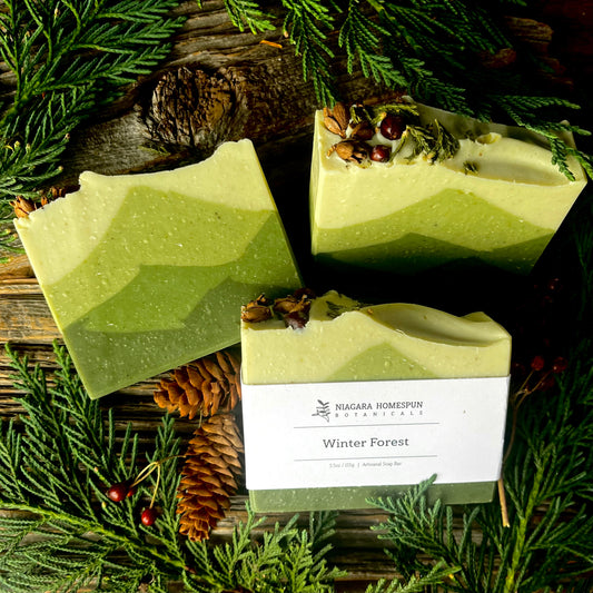 Winter Forest Soap Bar