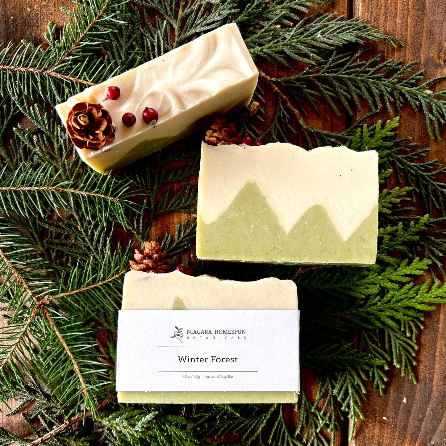 Winter Forest Soap Bar