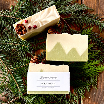 Winter Forest Soap Bar