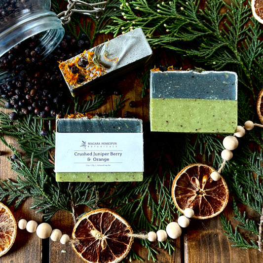 Crushed Juniper Berry and Orange