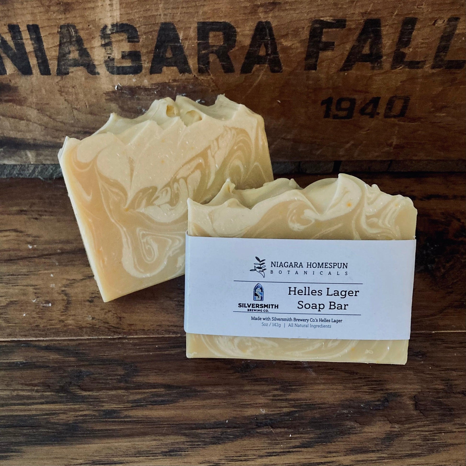 Helles Lager Soap Bar - Niagara Homespun Botanicals