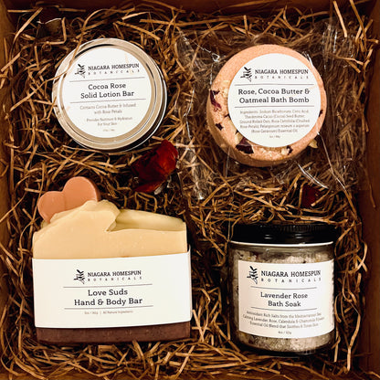 Bath Love Set - Niagara Homespun Botanicals