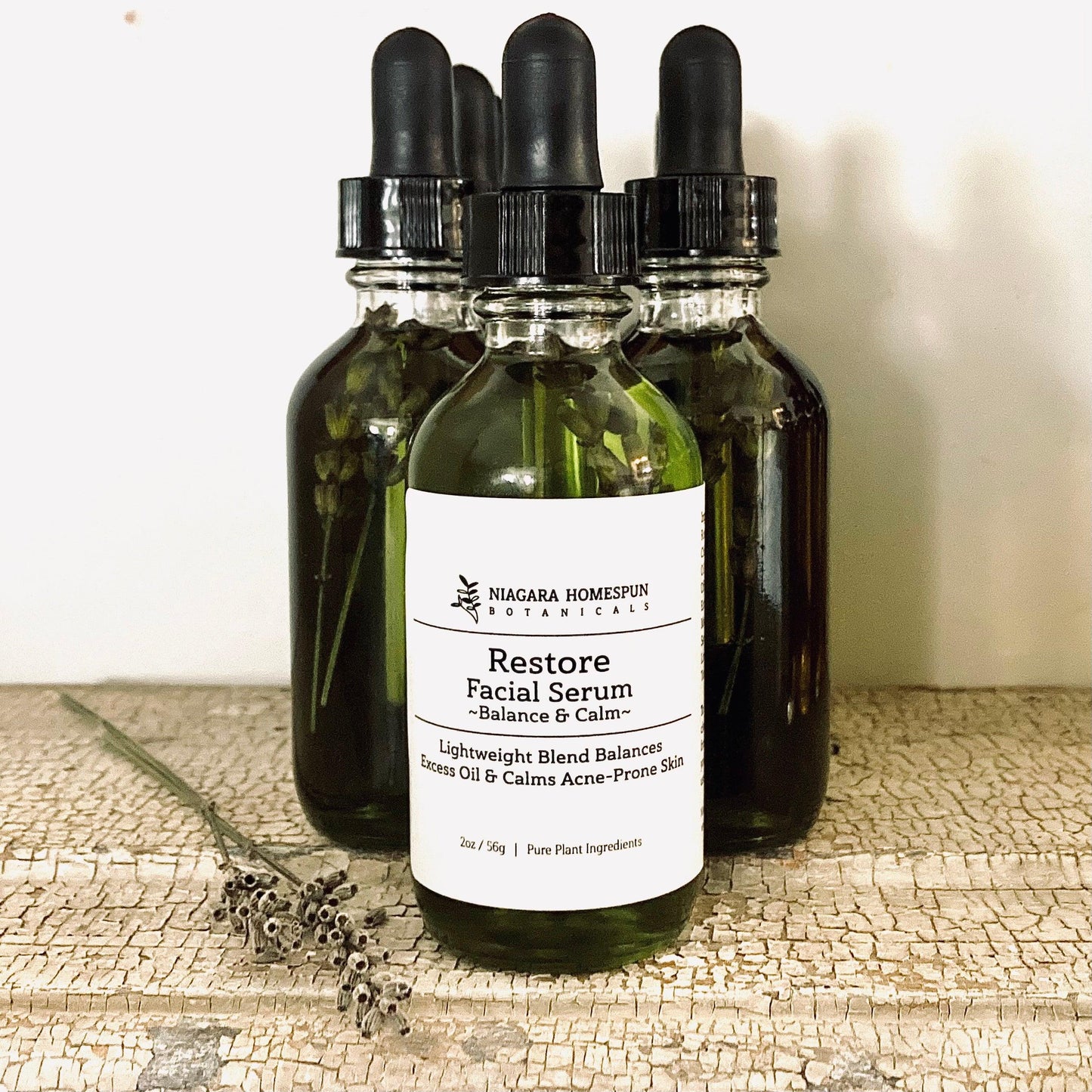 Restore Facial Serum - Niagara Homespun Botanicals